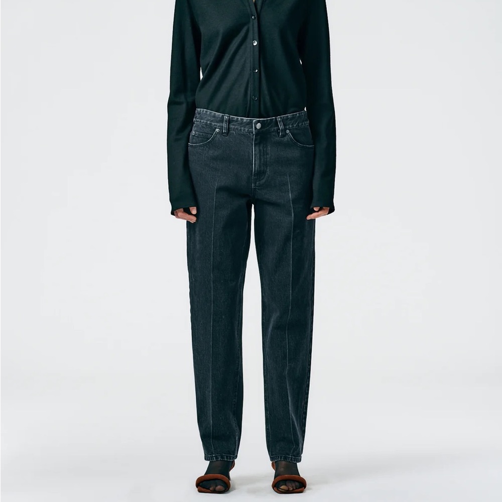 Tibi black denim elfie jean size 25